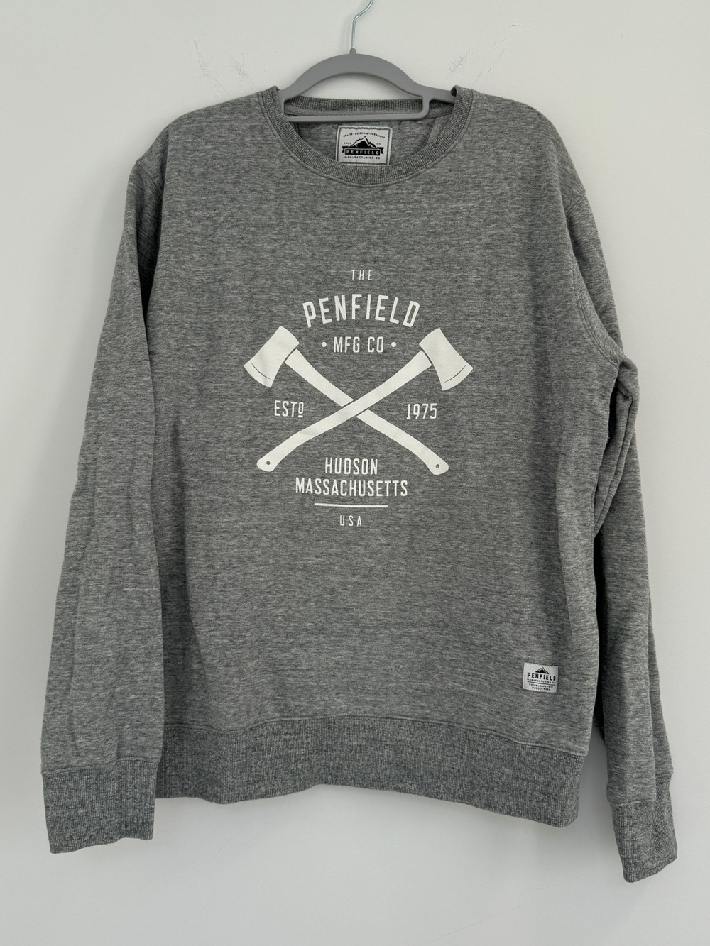 Penfield Grey Crewneck Sweatshirt